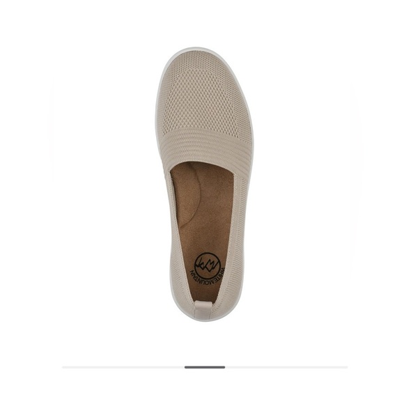Women's Beige Slip-On Sneakers - Picture 4 of 12